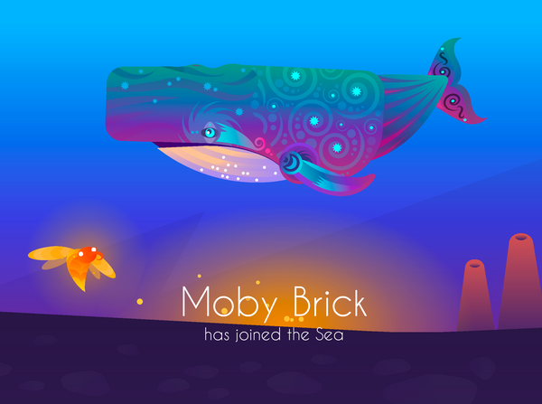 Moby Brick: The Space Whale